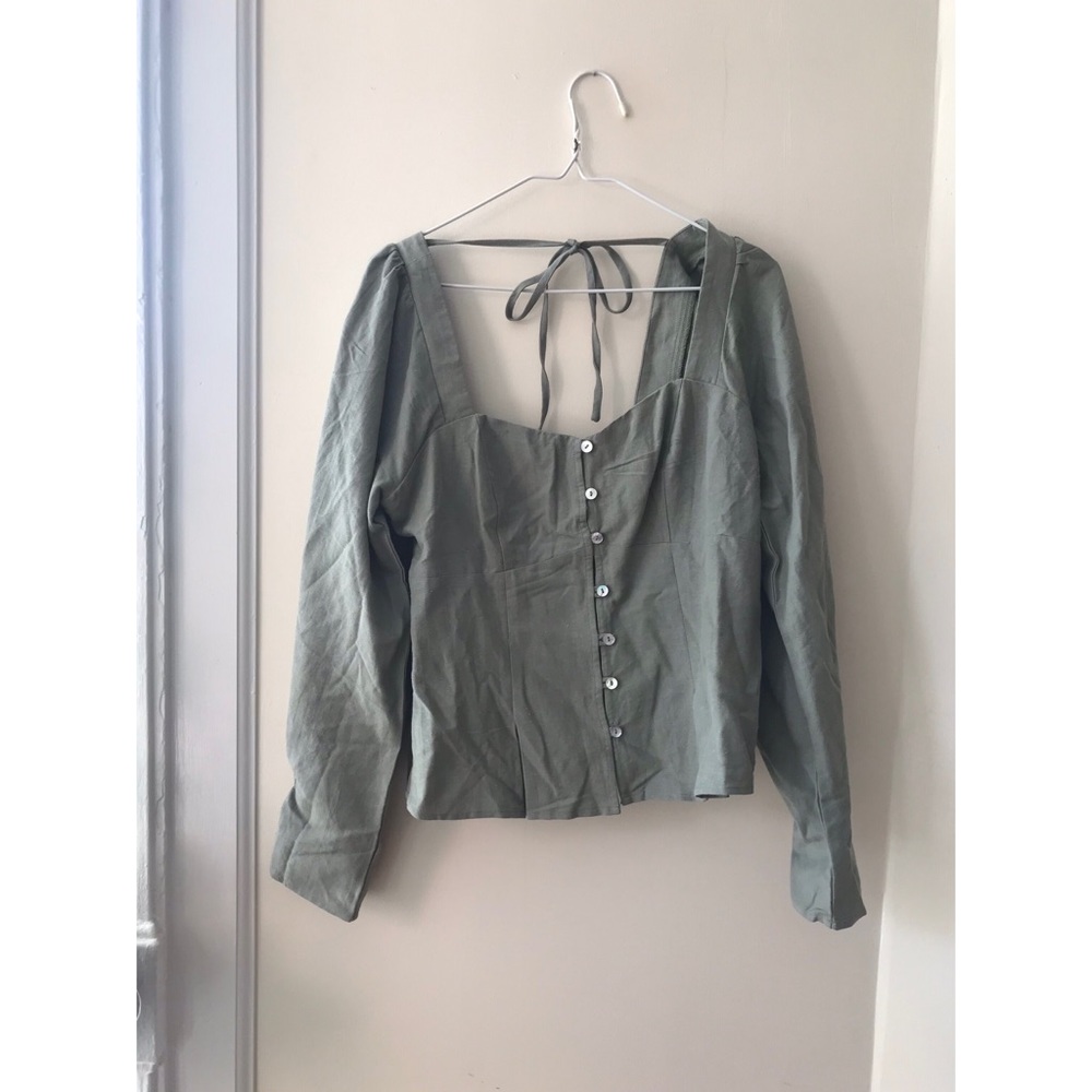 Farrow button down blouse